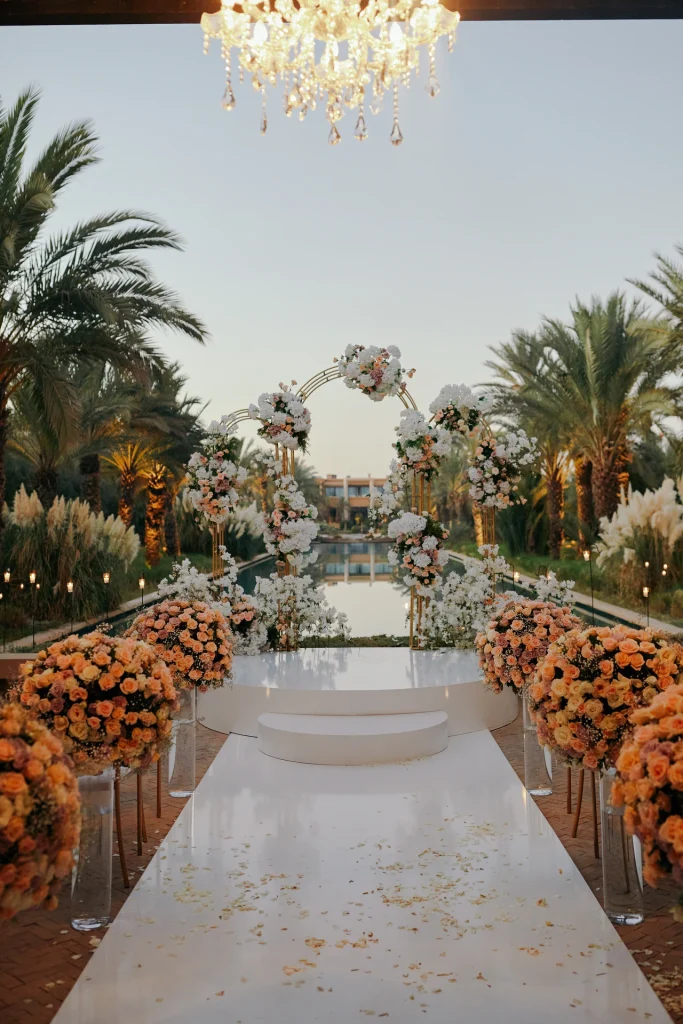 Wedding Hussein&Viola flower power cérémonie mandarin oriental maev_event