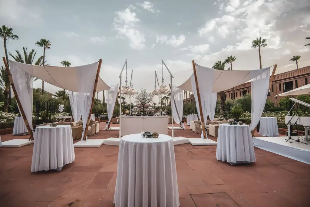 elegant white wedding by maev