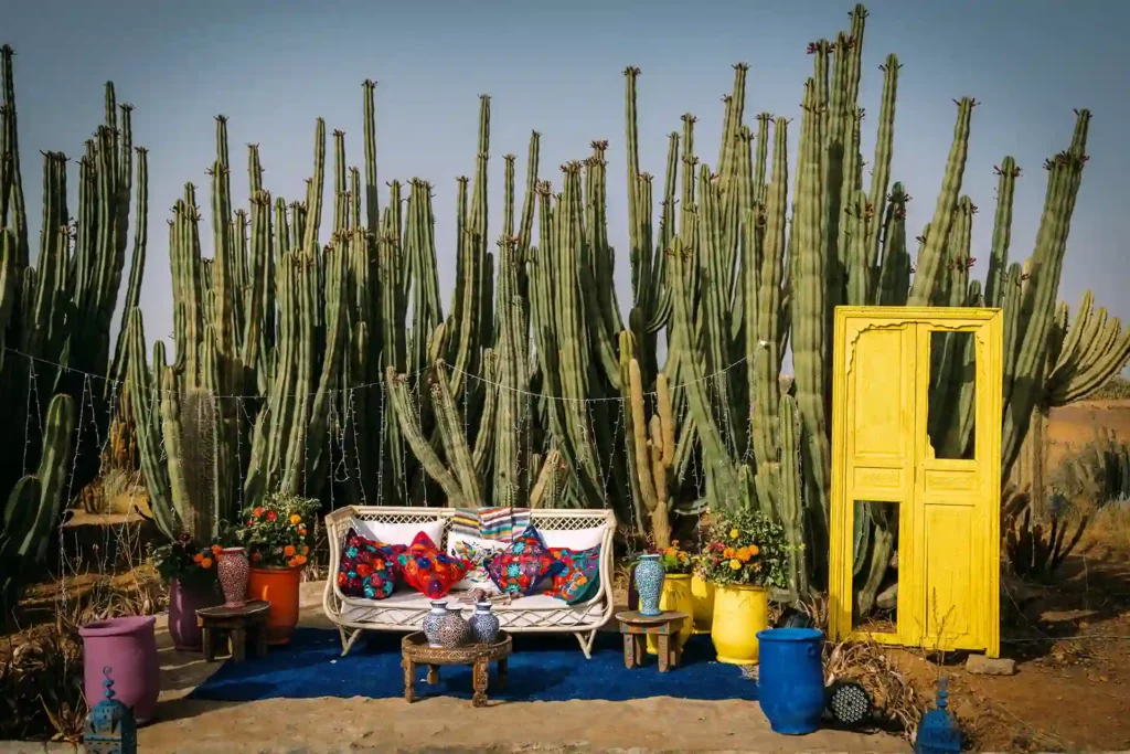 wedding magical decor plants flowers